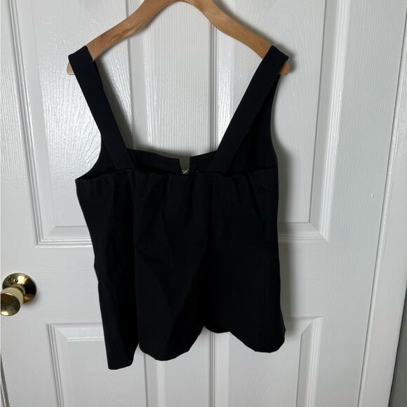 Reformation Laine Top Black 10 - Picture 4 of 6
